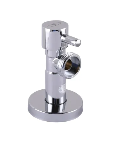 Приборный кран полуоборотный угловой Solomon Lazer 7076 1/2 х 1/2 дюйма - 2