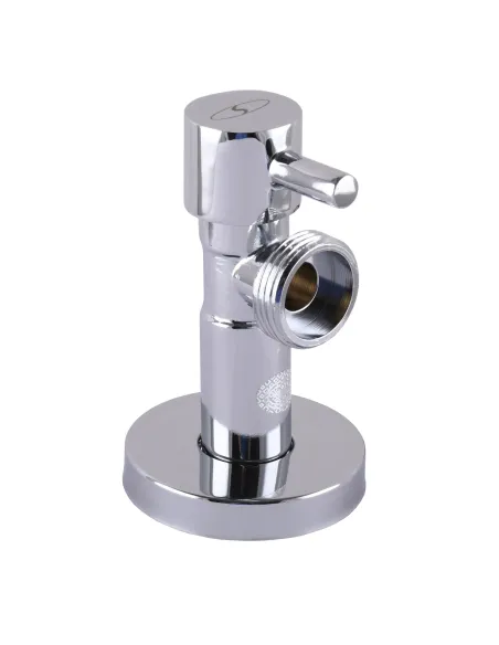 Приборный кран полуоборотный угловой Solomon Lazer 7076 1/2 х 1/2 дюйма - 2