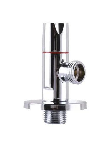 Кран приладовий Solomon 9081 1/2 x 1/2, кутовий, кульовий, напівзворотний - 4