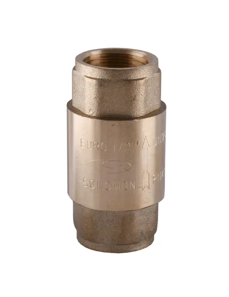 Обратный клапан с латунным штоком Solomon 6026 1/2 дюйма Europa - 1