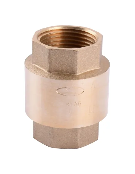 Обратный клапан с латунным штоком Solomon C6022 1 дюйм - 1