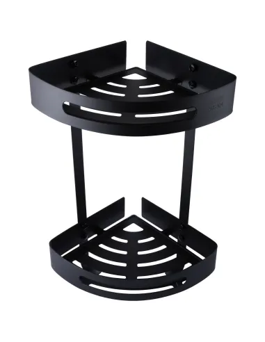 Полка для ванной Globus Lux BQ9422 двойная, угловая - 3