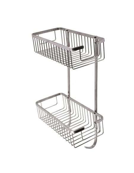 Полиця для ванної Globus Lux SQ9488, подвійна, прямокутна - 3