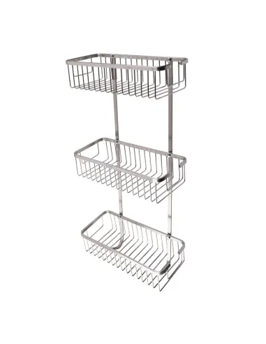 Полиця для ванної Globus Lux SQ9477, потрійна, прямокутна - 4