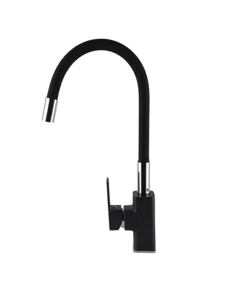 Смеситель для кухни с гибким изливом Globus Lux Milano GLM-203LR-1-Onix черный - 2 Смеситель для кухни с гибким изливом Globus Lux Milano GLM-203LR-1-Onix черный - 2