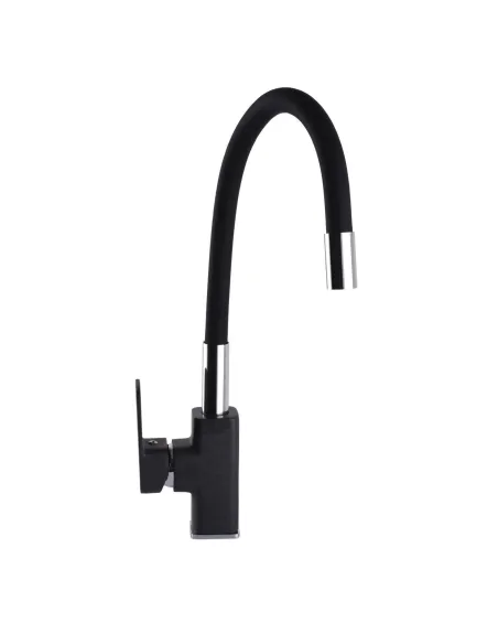 Смеситель для кухни с гибким изливом Globus Lux Milano GLM-203LR-1-Onix черный - 3 Смеситель для кухни с гибким изливом Globus Lux Milano GLM-203LR-1-Onix черный - 3