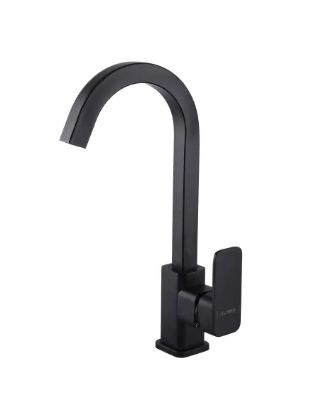 Смеситель для кухни Globus Lux Milano GLM-203SQ-BB черный - 1