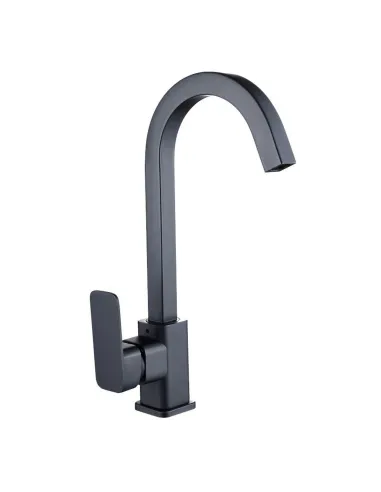 Змішувач для кухні Globus Lux Milano GLM-203SQ-BB, латунь, чорний - 2