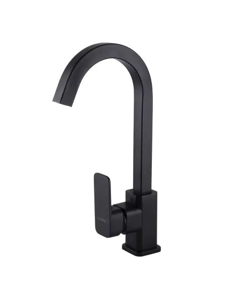 Змішувач для кухні Globus Lux Milano GLM-203SQ-BB, латунь, чорний - 3