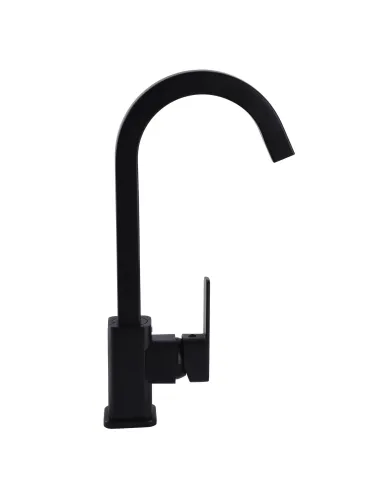 Змішувач для кухні Globus Lux Milano GLM-203SQ-BB, латунь, чорний - 5