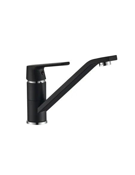 Змішувач для кухні Globus Lux Laguna GLA-0203Q-10-BB, латунь, чорний - 2