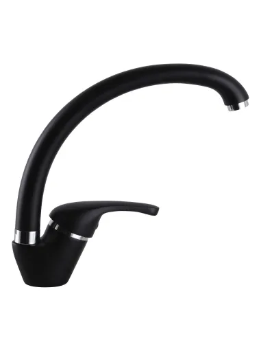 Змішувач для кухні Globus Lux GLSO-0203S-10-BB, латунь, чорний - 3