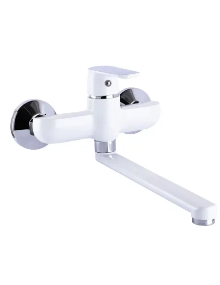 Смеситель для кухни настенный Globus Lux Laguna GLA-0104-7-White - 3