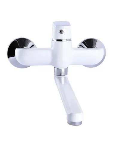 Смеситель для кухни настенный Globus Lux Laguna GLA-0104-7-White - 4