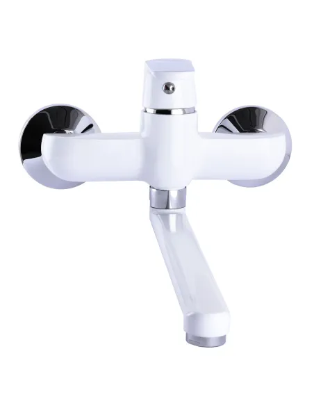 Смеситель для кухни настенный Globus Lux Laguna GLA-0104-7-White - 4