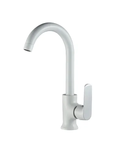 Смеситель для кухни Globus Lux Laguna GLA-0203SL-7-White, латунь, белый - 2
