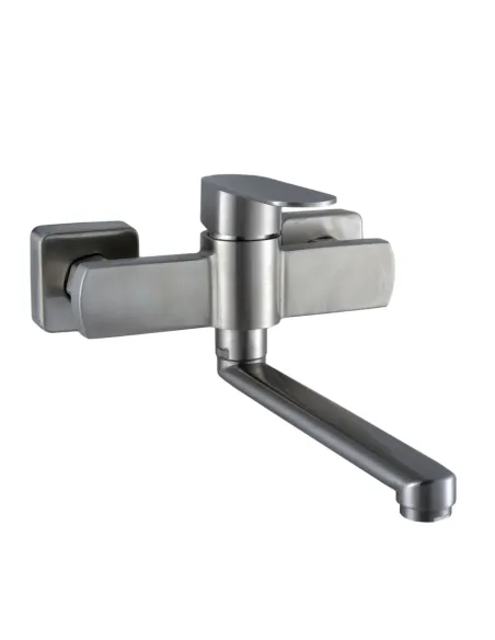 Смеситель для кухни настенный Globus Lux Sorento SQ-104HR нержавеющая сталь - 1