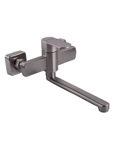 Смеситель для кухни настенный Globus Lux Sorento SQ-104HR нержавеющая сталь - 3