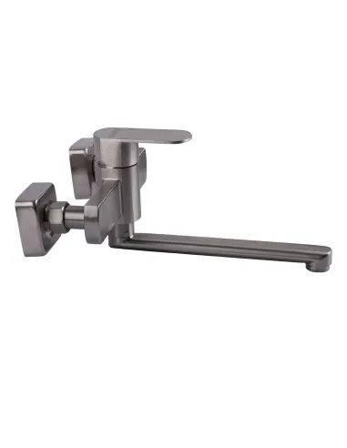 Смеситель для кухни настенный Globus Lux Sorento SQ-104HR нержавеющая сталь - 4