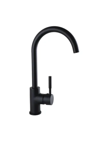 Змішувач для кухні Globus Lux Lazer GLLR-0203S-10-BB, латунь, чорний - 2