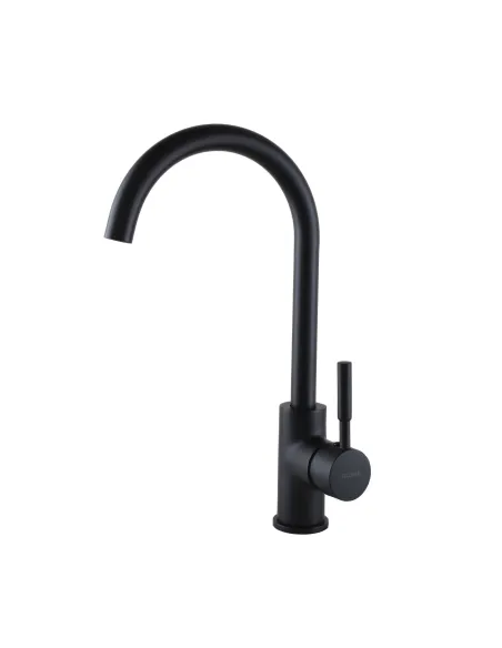 Змішувач для кухні Globus Lux Lazer GLLR-0203S-10-BB, латунь, чорний - 4