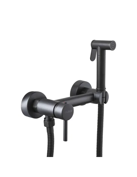 Смеситель для биде Globus Lux Lazer GLN-6-Graphit-106MIX графит - 1