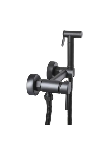 Смеситель для биде Globus Lux Lazer GLN-6-Graphit-106MIX графит - 2