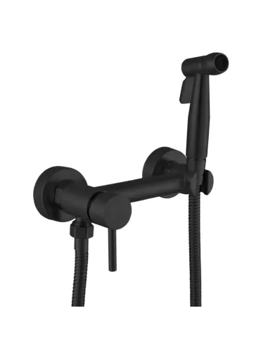 Змішувач для біде Globus Lux SBT-6BB-106MIX, нержавіюча сталь, чорний - 2