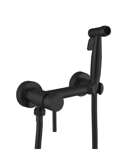 Змішувач для біде Globus Lux SBT-6BB-106MIX, нержавіюча сталь, чорний - 2