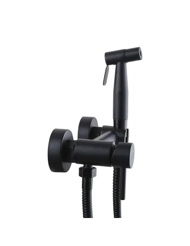 Змішувач для біде Globus Lux SBT-6BB-106MIX, нержавіюча сталь, чорний - 3