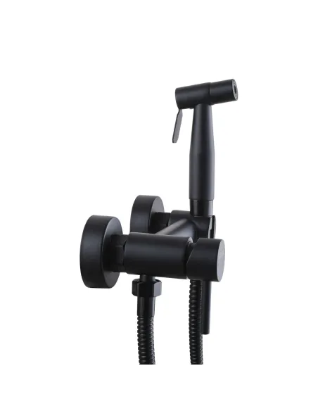 Змішувач для біде Globus Lux SBT-6BB-106MIX, нержавіюча сталь, чорний - 3