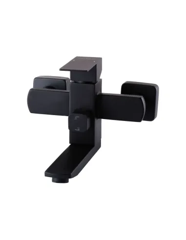 Смеситель для ванны с душем Globus Lux Sicilia SBQ-102N-BB, нержавеющая сталь, черный - 2