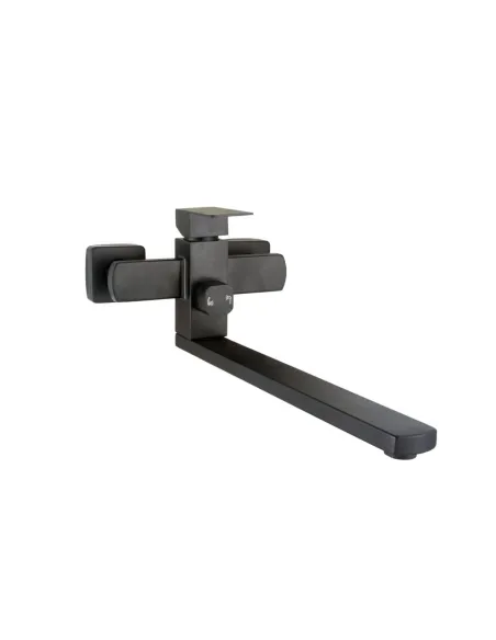 Смеситель для ванны с душем Globus Lux Sicilia SBQ-208-BB, нержавеющая сталь, черный - 2