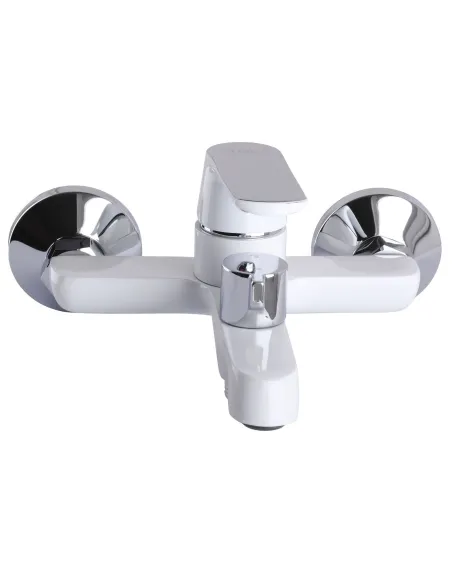 Змішувач для ванни Globus Lux Laguna GLA-0102NE-7-White, латунь, білий - 5