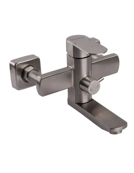 Смеситель для ванны с душем Globus Lux Sorento SQ-102NHR нержавеющая сталь - 1