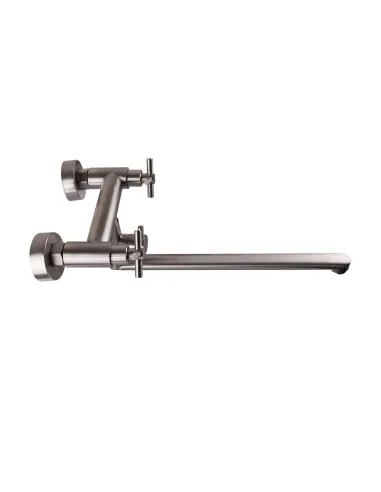 Змішувач для ванни Globus Lux Dukat SD4-108, вентильний, нержавіюча сталь - 4