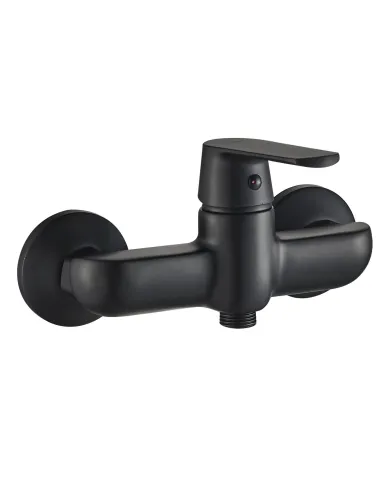 Смеситель для душа наружного монтажа Globus Lux Laguna GLA-0105-10-BB черный с душевым набором - 2