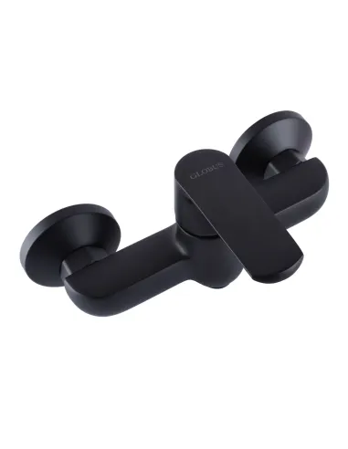 Смеситель для душа наружного монтажа Globus Lux Laguna GLA-0105-10-BB черный с душевым набором - 5