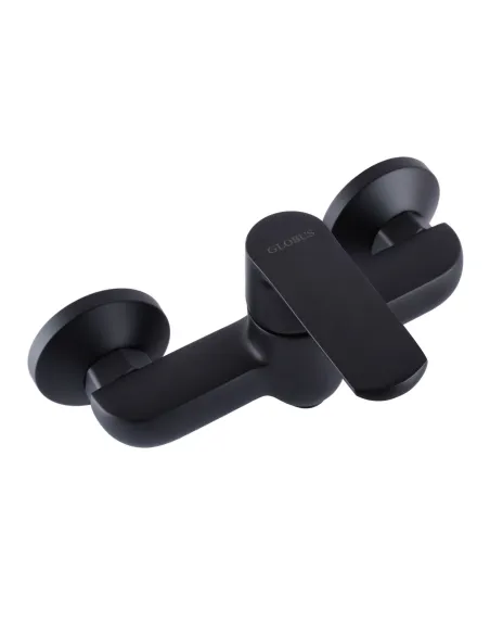 Смеситель для душа наружного монтажа Globus Lux Laguna GLA-0105-10-BB черный с душевым набором - 5