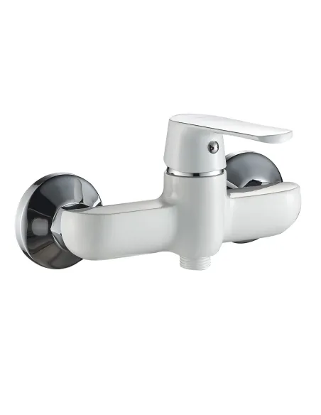 Змішувач для душу Globus Lux Laguna GLA-0105-7-White, латунь, білий - 2