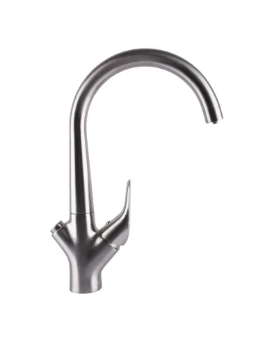 Смеситель для кухни с подключением к фильтру Globus Lux Lazer GLLR-0222-8-STSTEEL - 2