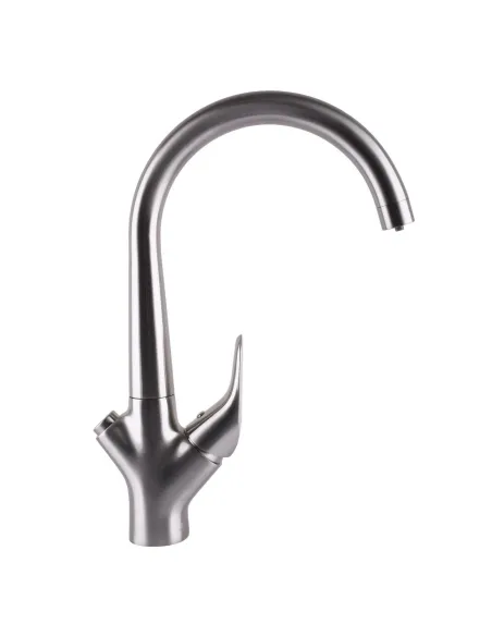 Смеситель для кухни с подключением к фильтру Globus Lux Lazer GLLR-0222-8-STSTEEL - 2