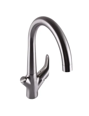 Смеситель для кухни с подключением к фильтру Globus Lux Lazer GLLR-0222-8-STSTEEL - 3