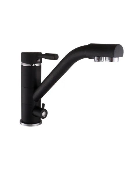 Смеситель для кухни с подключением к фильтру Globus Lux Lazer GLLR-0555-1-Onix  - 1