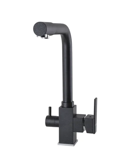 Смеситель для кухни с подключением к фильтру Globus Lux Lazer GLLR-0100-10-Onix  - 3 Смеситель для кухни с подключением к фильтру Globus Lux Lazer GLLR-0100-10-Onix  - 3