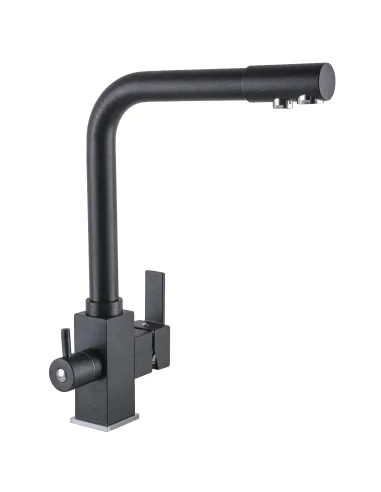Смеситель для кухни с подключением к фильтру Globus Lux Lazer GLLR-0100-10-Onix  - 5