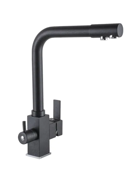 Смеситель для кухни с подключением к фильтру Globus Lux Lazer GLLR-0100-10-Onix  - 5 Смеситель для кухни с подключением к фильтру Globus Lux Lazer GLLR-0100-10-Onix  - 5