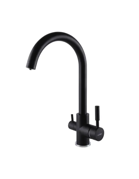 Змішувач для кухні Globus Lux Lazer GLLR-0333-10- BB, під осмос, латунь - 1