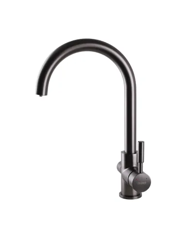 Смеситель для кухни с подключением к фильтру Globus Lux Lazer GLLR-0333-11-Graphite - 4