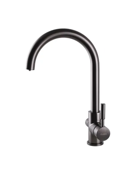 Смеситель для кухни с подключением к фильтру Globus Lux Lazer GLLR-0333-11-Graphite - 4